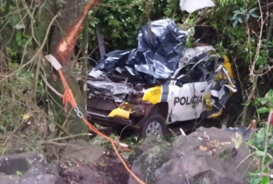 foto de Dois policiais militares morreram após acidente no Paraná