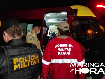 foto de Depois de ficar gravemente ferido ao sofrer acidente policial militar tem arma roubada por ciclista em Maringá