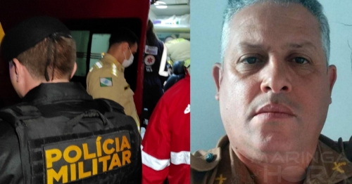 Depois de ficar gravemente ferido ao sofrer acidente policial militar tem arma roubada por ciclista em Maringá