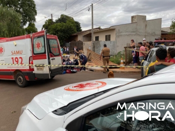 foto de Homem perde muito sangue e fica em estado gravíssimo após sofrer acidente