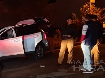 foto de Casal é morto a tiros dentro de veículo em Maringá