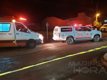 foto de Homem e mulher são mortos a tiros em Maringá 