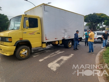 foto de Jovem sofre traumatismo craniano e é socorrido em estado gravíssimo após bater moto na lateral de caminhão na BR-376