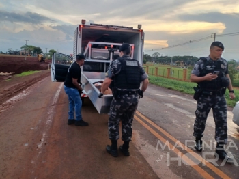 foto de Dois criminosos morrem em confronto com Pelotão de Choque de Maringá