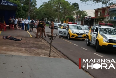 foto de Homem é morto a facadas no Jardim Alvorada em Maringá