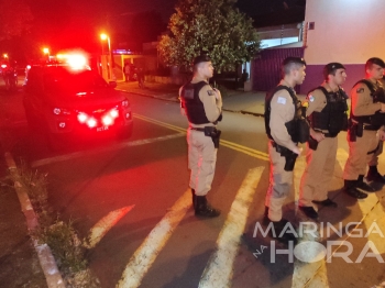 foto de Jovem é morto a tiros e outro é baleado no Jardim Alvorada em Maringá