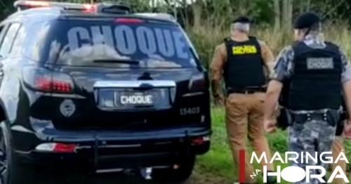 Homem morre em confronto com o Pelotão de Choque de Maringá