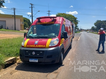 foto de Criança sofre ferimentos graves após ser atropelada na BR-376