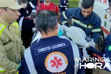 foto de Homem acaba preso após atear fogo em pessoa e deixar vítima em estado gravíssimo em Maringá