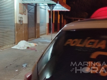 foto de Rapaz é morto a tiros na frente de bar em Paiçandu