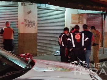 foto de Rapaz é morto a tiros na frente de bar em Paiçandu