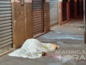 foto de Rapaz é morto a tiros na frente de bar em Paiçandu