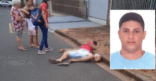 Rapaz é assassinado com diversos disparos em plena luz do dia em Maringá