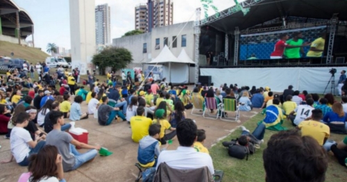 Copa: telão será instalado na Vila Olímpica para a população acompanhar os jogos da Seleção Brasileira