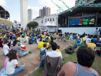 foto de Copa: telão será instalado na Vila Olímpica para a população acompanhar os jogos da Seleção Brasileira