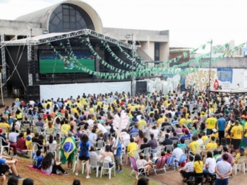 foto de Copa: telão será instalado na Vila Olímpica para a população acompanhar os jogos da Seleção Brasileira