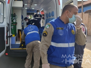 foto de Rapaz que teria tentado praticar roubo acaba levando uma surra de populares em Maringá