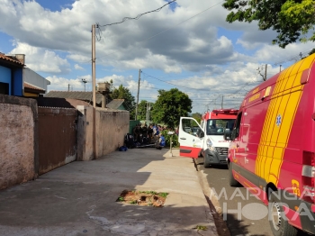 foto de Rapaz que teria tentado praticar roubo acaba levando uma surra de populares em Maringá