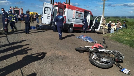 foto de Casal morre após grave acidente em Mandaguari