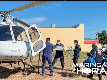 foto de Criança sofre ferimento grave após ser atropelada por van escolar 