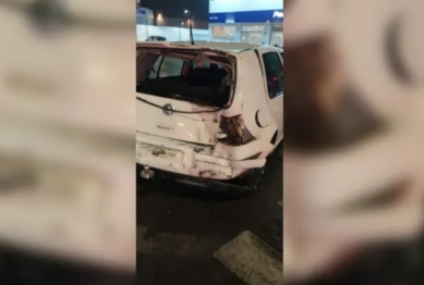 foto de Carro com placas de Maringá se envolve em acidente que terminou na morte de jovem de 19 anos