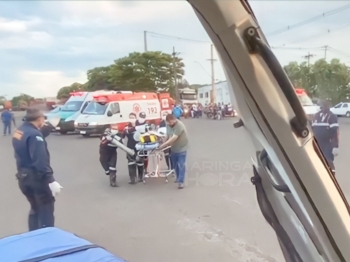 foto de Criança é encaminhada para hospital de Maringá em estado gravíssimo após ser atingida por muro que caiu em cima da sua cabeça