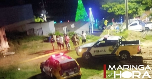 Homem é morto em Porto Rico a facadas e autor acaba preso com apoio de policiais de Maringá