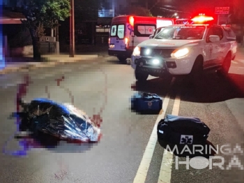 foto de Rapaz morre após sofrer acidente de moto em avenida de Mandaguaçu