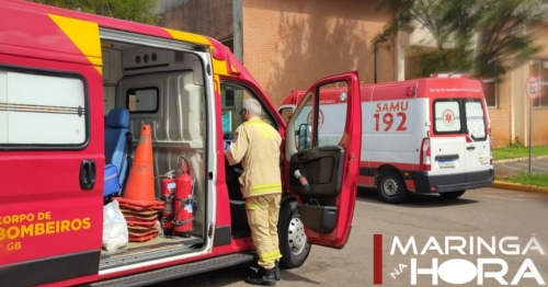 Em plena luz do dia rapaz e atingido por tiros em Maringá