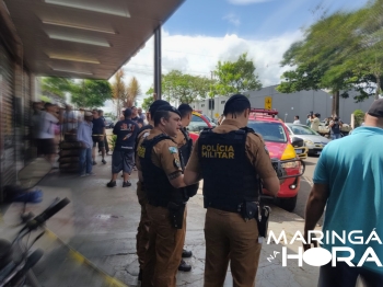 foto de Em plena luz do dia rapaz e atingido por tiros em Maringá