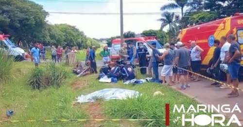 Acidente com morte no contorno sul em Maringá