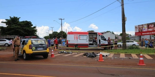 foto de Adolescente de 16 anos morre após ser atropelada por caminhão no Paraná