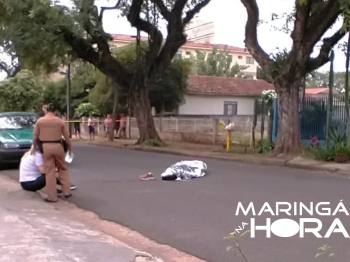 foto de Homem morre após ser atropelado, polícia acredita que morte foi provocada de forma proposital em Maringá