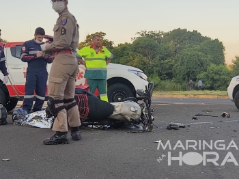 foto de Colisão entre moto e carro resulta na morte de jovem em rodovia