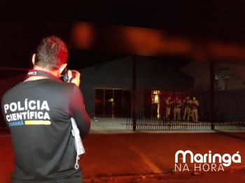 foto de Enquanto jogava sinuca jovem de 18 anos é agredido e morto a tiros dentro de tabacaria em Maringá