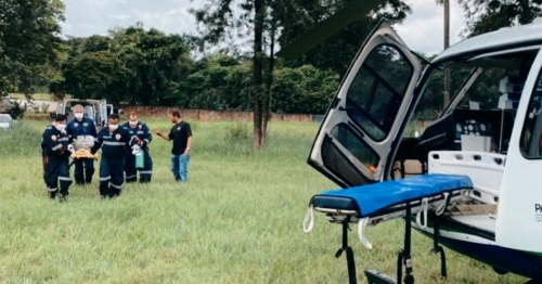 Criança de 5 anos é encaminhada em estado gravíssimo ao Hospital Metropolitano após cair de telhado