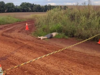 foto de Para roubar, homem mata taxista e arrasta corpo por estrada rural na região