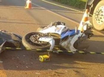 foto de Motociclista morador da região que estava indo para evento morre após se envolver em acidente com colheitadeira