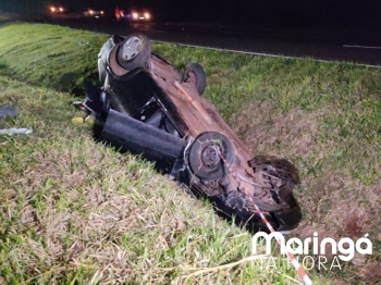 foto de Vereador de Itambé morre após carro capotar na PR-317 próximo a Floriano