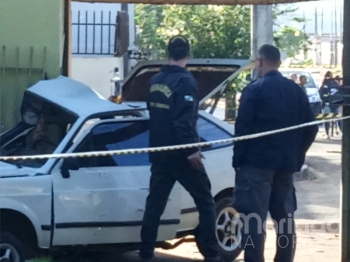 foto de Passageiro morre e motorista foge após acidente em Sarandi 