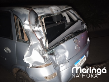 foto de Motorista morre após ser prensado entre carro e carreta no Contorno Norte de Maringá