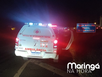 foto de Dois homens morrem após acidente na BR-376, em Sarandi