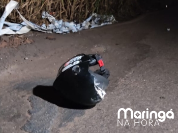 foto de Motociclista morre após bater em traseira de carreta no Contorno Sul de Maringá