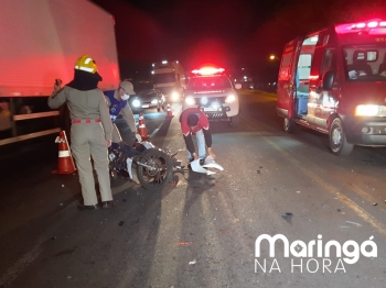 foto de Entregador de pizza morre em acidente no Contorno Sul de Maringá