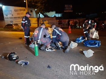 foto de Entregador de pizza morre em acidente no Contorno Sul de Maringá