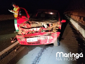 foto de Homem morre ao ser ejetado de carro durante acidente em Mandaguaçu