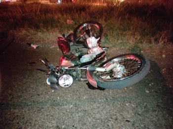 foto de Após atingir e acabar matando motociclista condutor de caminhonete foge em Maringá