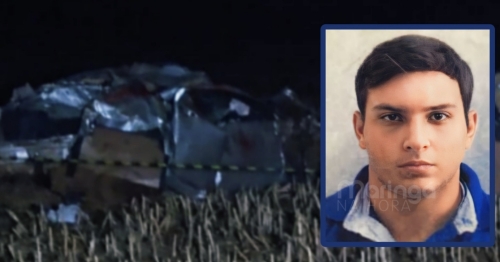 Jovem morre após carro capotar na PR-317 e parar na zona rural