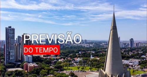 Confira a previsão do tempo para esta semana em Maringá e região