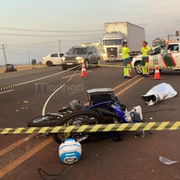 foto de Motoboy que fazia entregas em Maringá e região morre em acidente